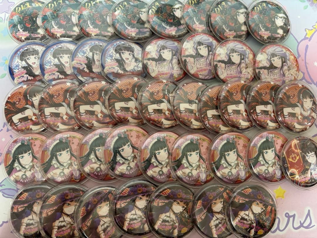 ラブライブサンシャイン 黒澤ダイヤ 缶バッジ まとめ売り