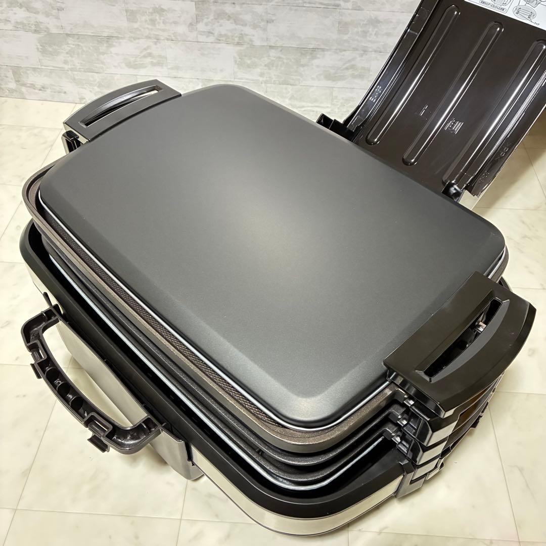 【新品】象印やきやき ホットプレート ステンレス ブラック EA-GZ30-XB