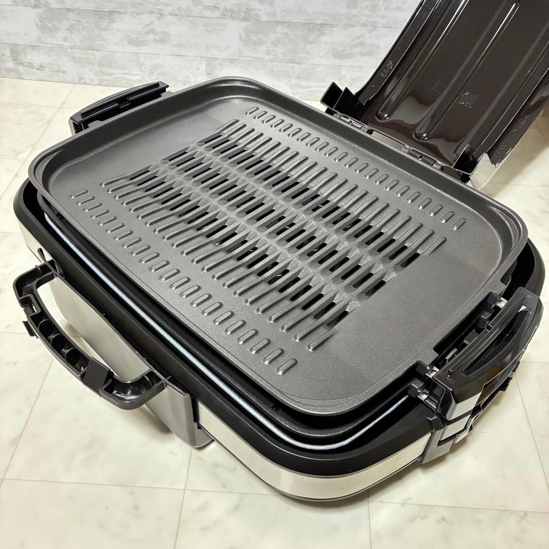 【新品】象印やきやき ホットプレート ステンレス ブラック EA-GZ30-XB