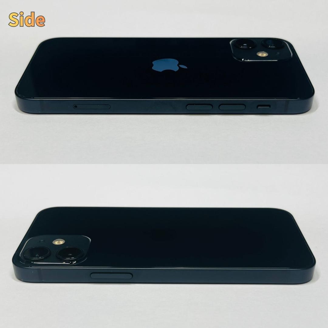 美品 iPhone 12 mini 128GB ブラック バッテリー100％