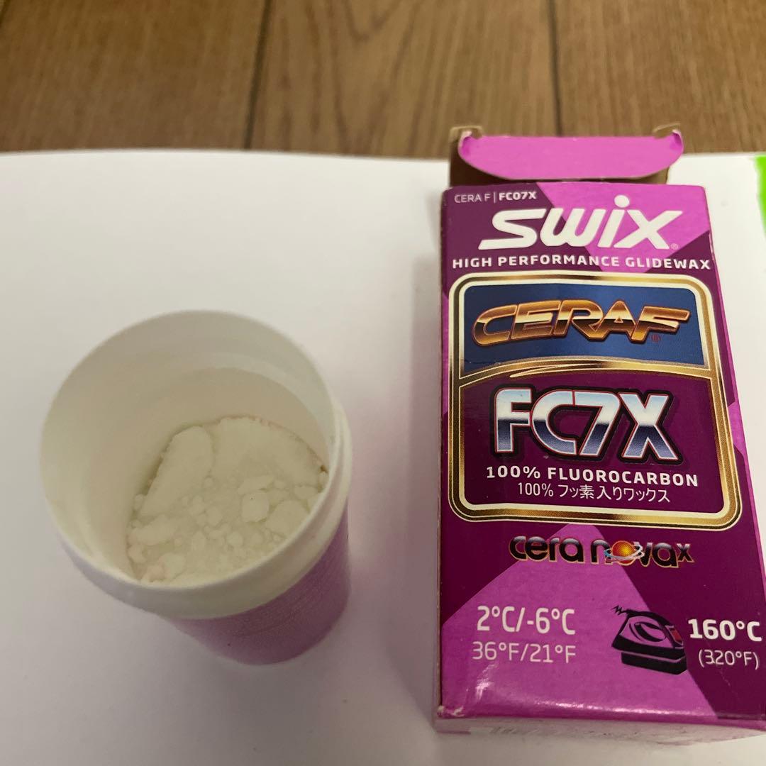 Swix CERAF FC7X 100% フッ素 グライドワックス