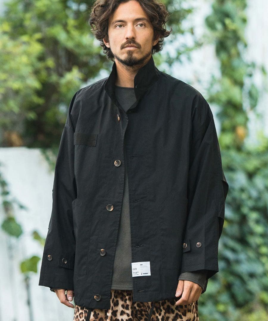 CAMBIO カンビオ　オーバーサイズ　ミリタリー　スプリング　ジャケット