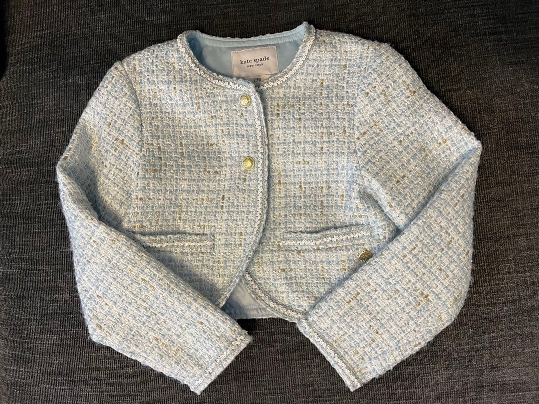 【美品】Kate spade ジャケット＆スカート＆ブラウス＆ソックス