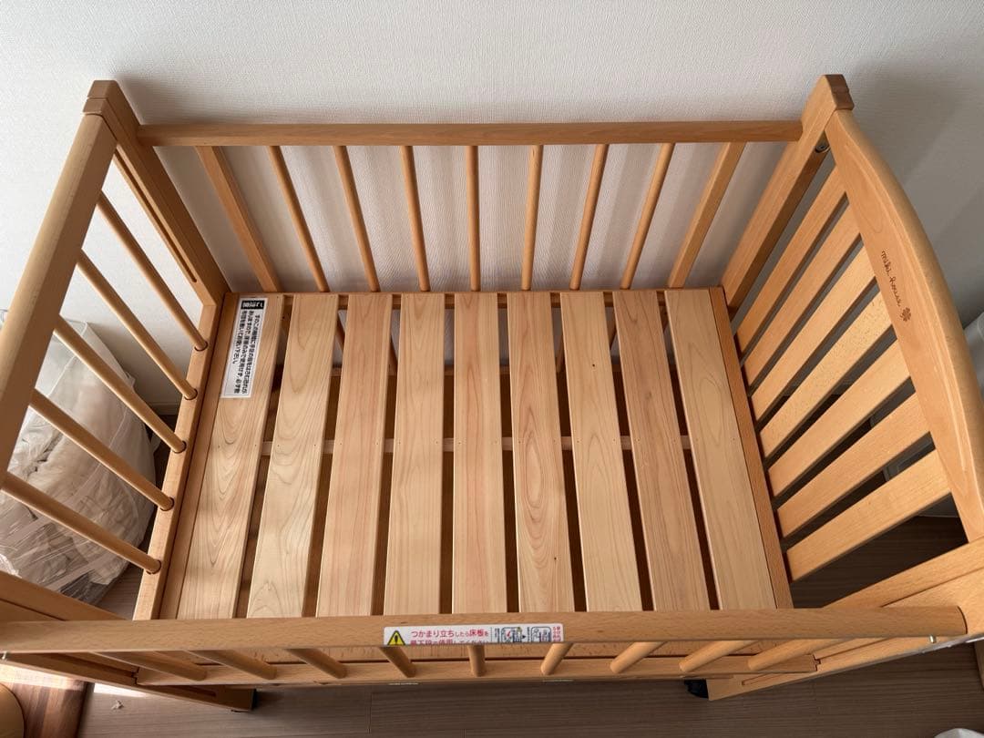 miki house 木製ベビーベッド　ミニサイズ