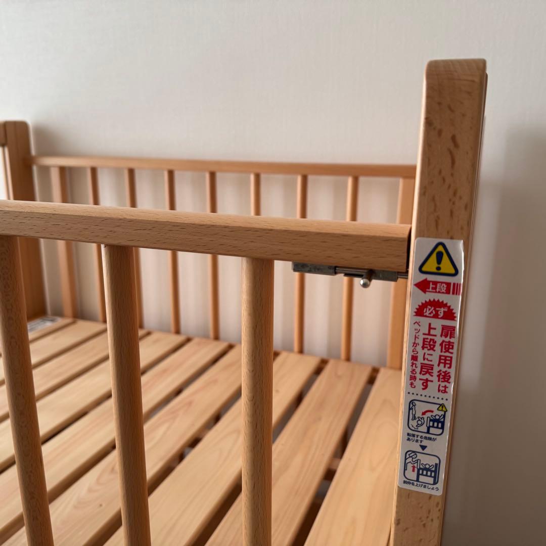 miki house 木製ベビーベッド　ミニサイズ