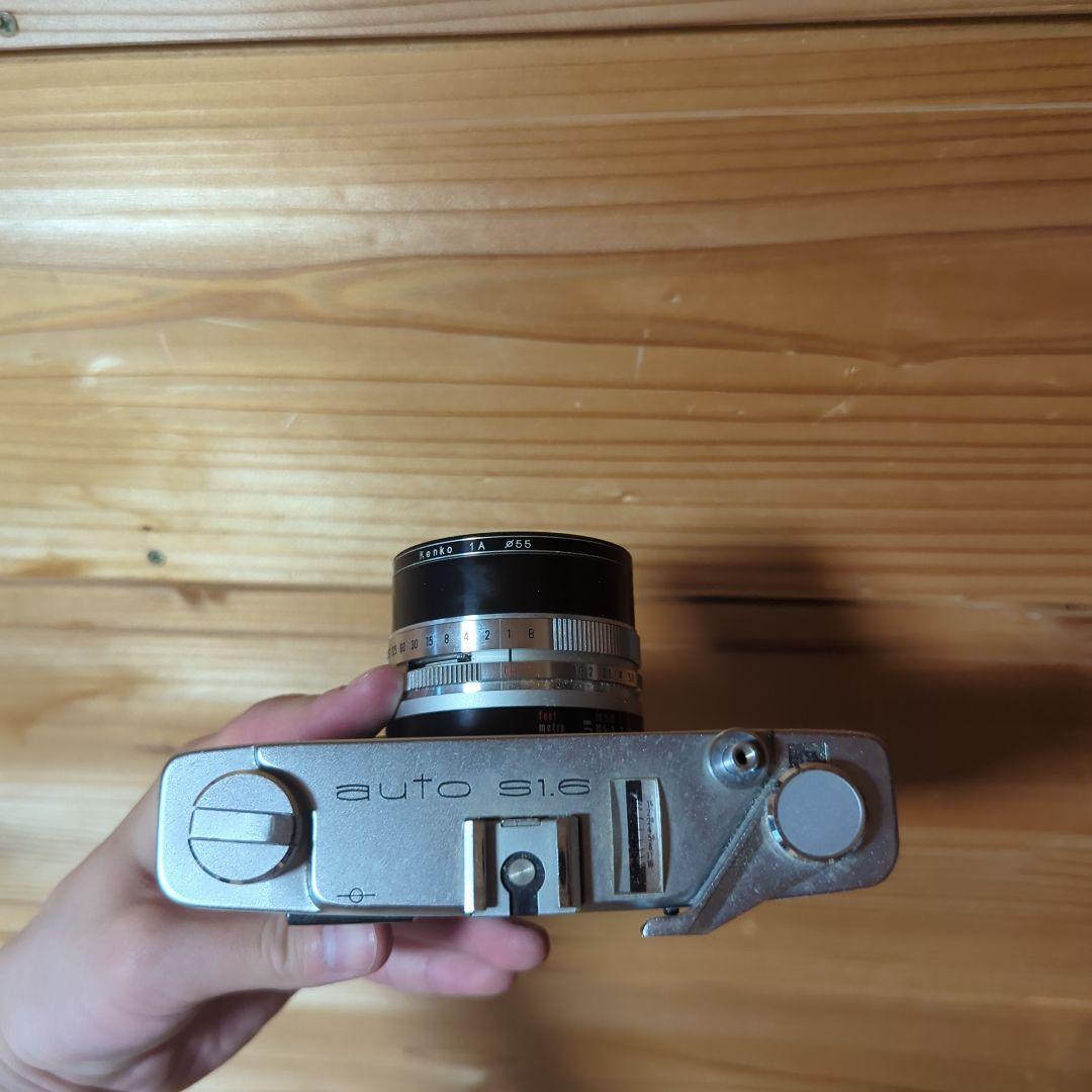 KONICA フィルムカメラ カバー付き