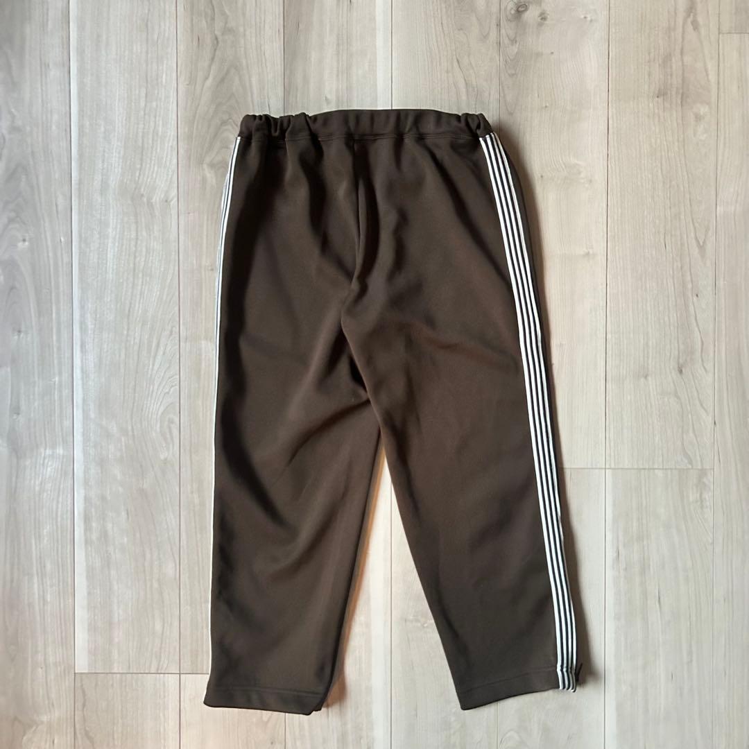 希少＊ローブドシャンブル コムデギャルソン 茶色 トラックパンツ M 4本線