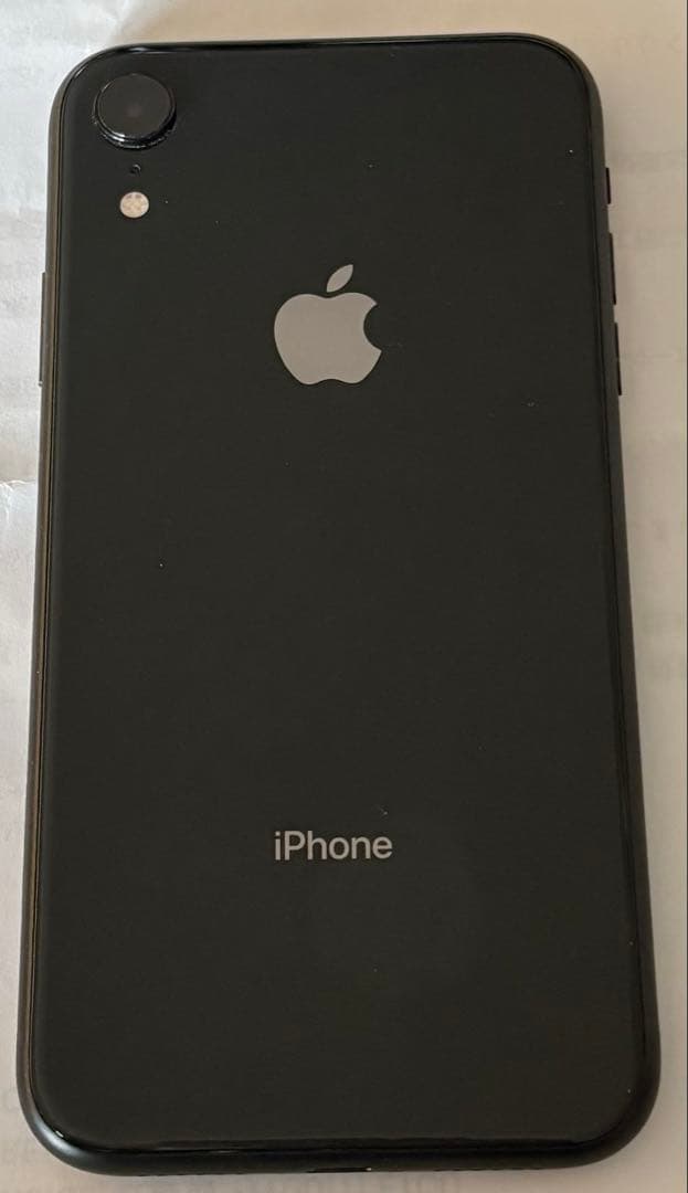 Apple iPhoneXR ブラック 91%バッテリー