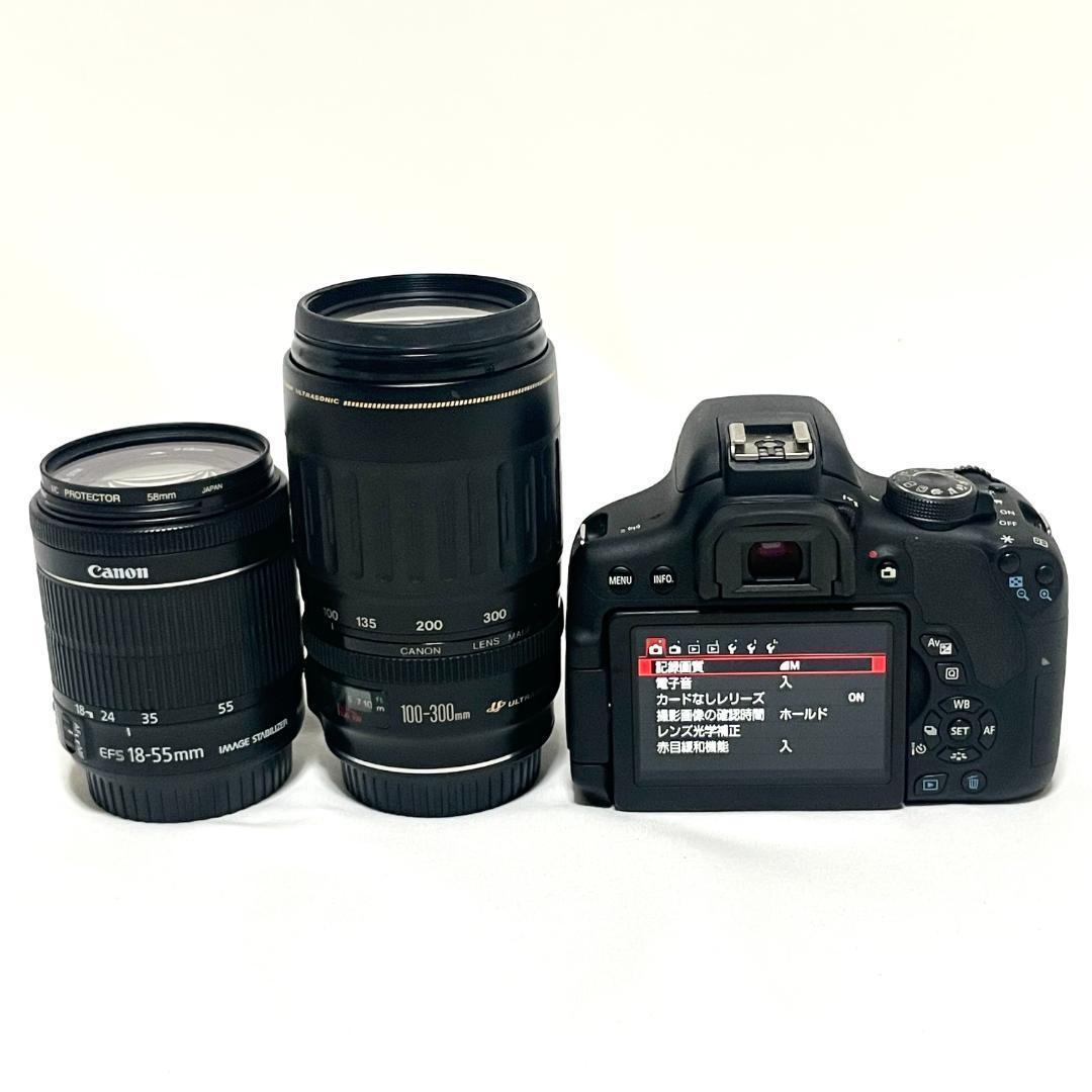 動く被写体を捉える❣️ Canon EOS Kiss X8i Wズームレンズ