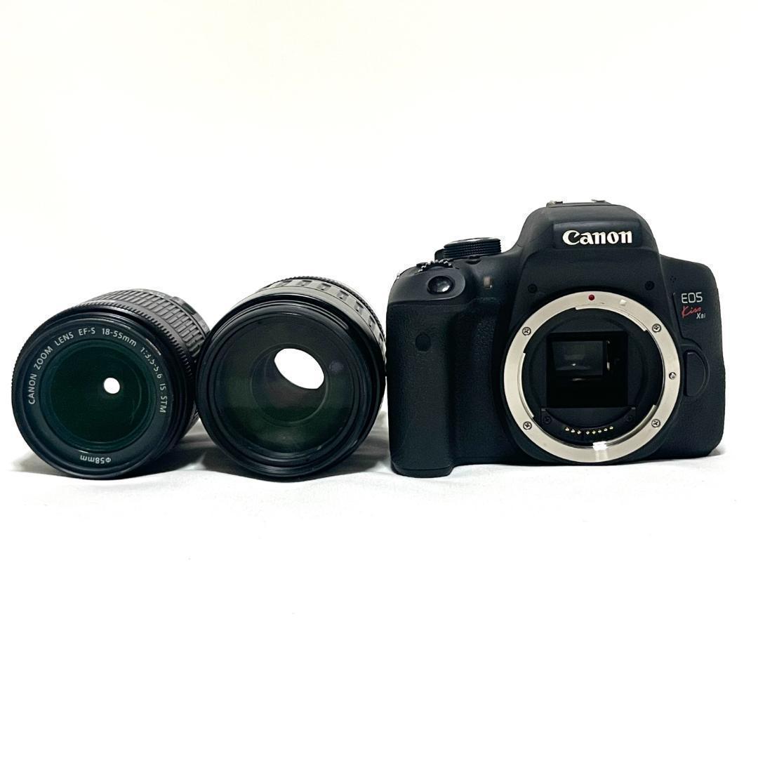 動く被写体を捉える❣️ Canon EOS Kiss X8i Wズームレンズ