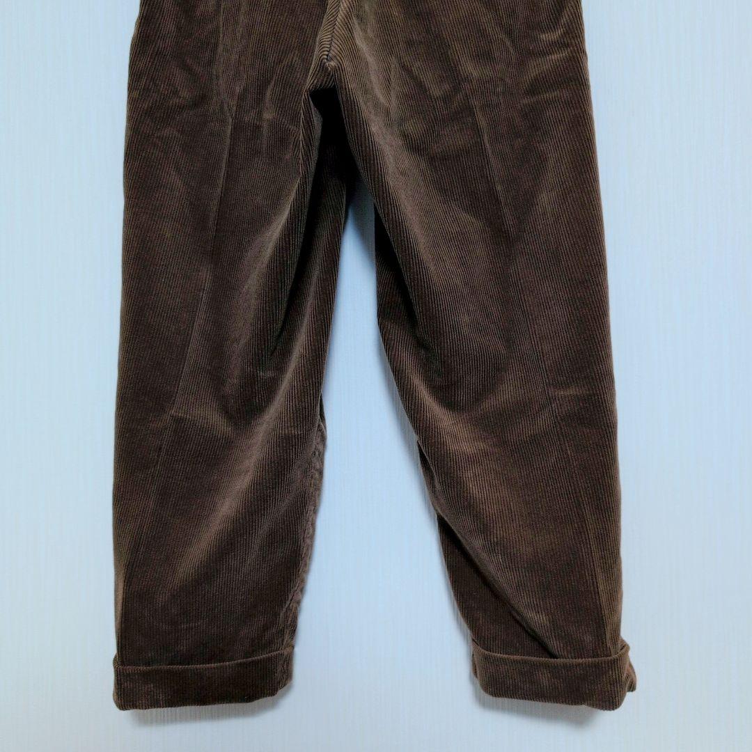 【新品】BEAMS PLUS 百名品 2プリーツ テーパード コーデュロイ S