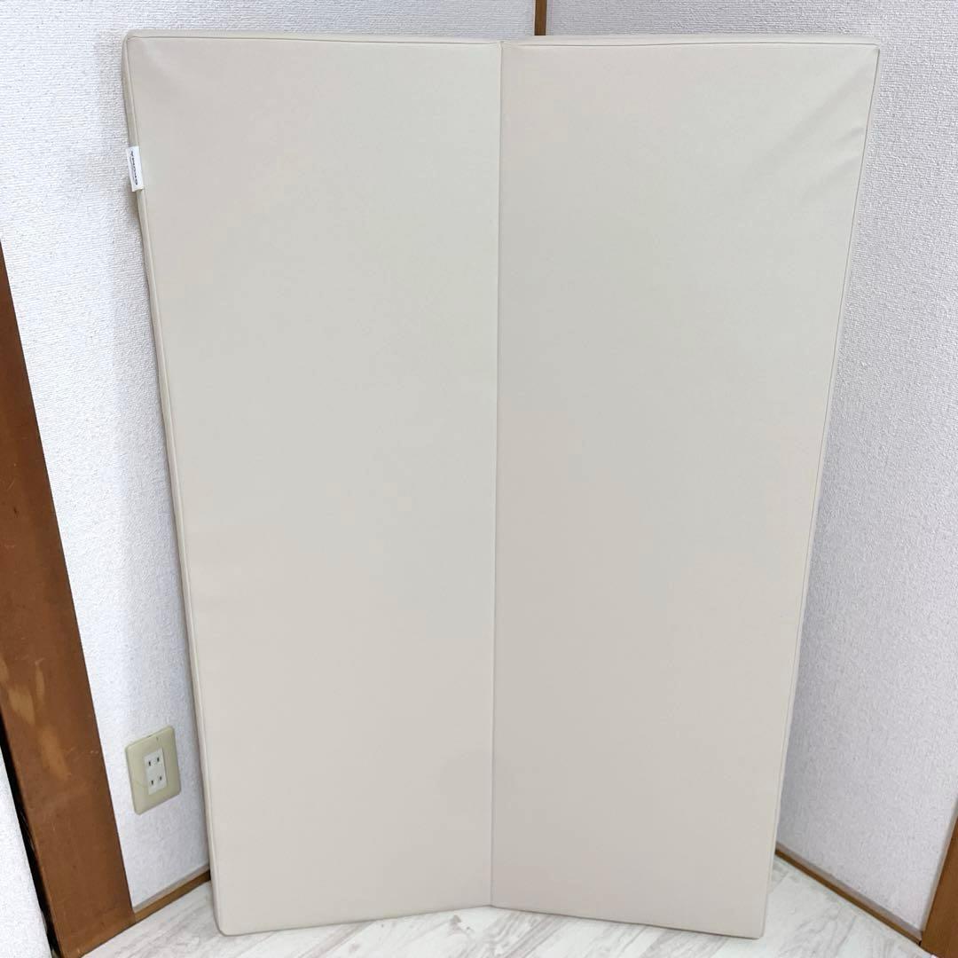 極美品 OKUMA シームレスプレイマット 160×120 オールベージュ