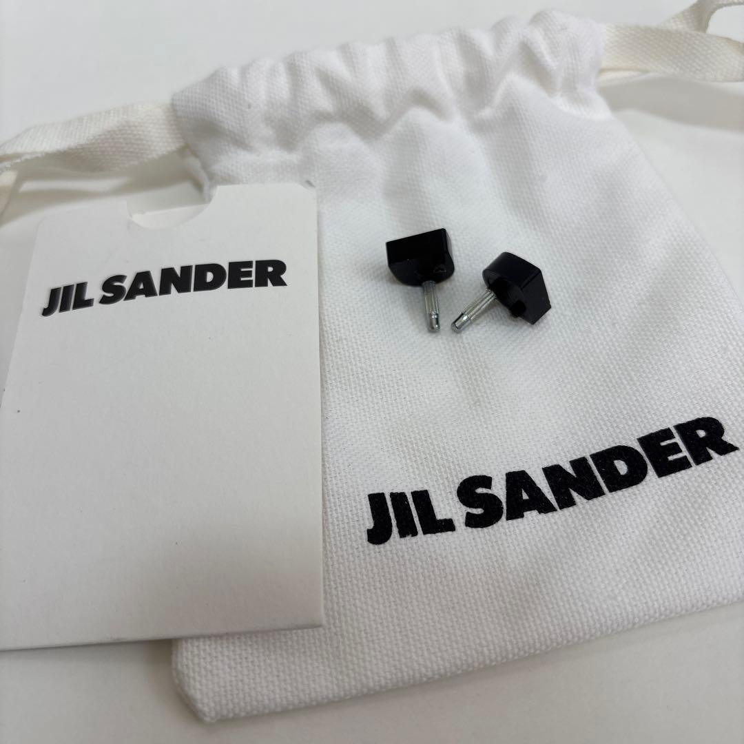 JIL SANDER ベージュ/ブラック バイカラー ミュール 36.5