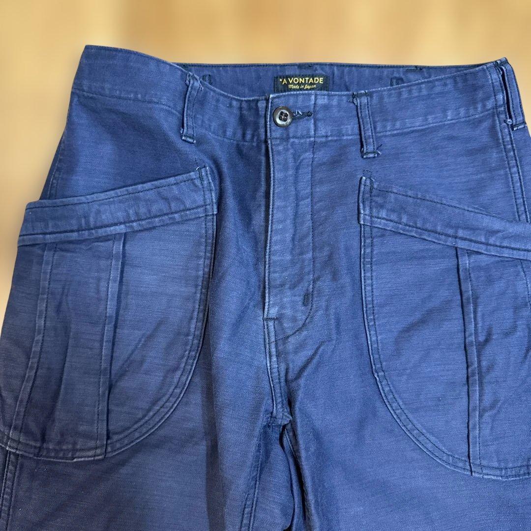 A VONTADE　Fatigue Trousers ダークネイビー