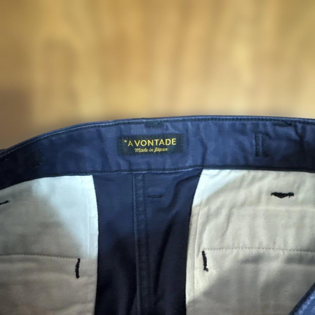 A VONTADE　Fatigue Trousers ダークネイビー
