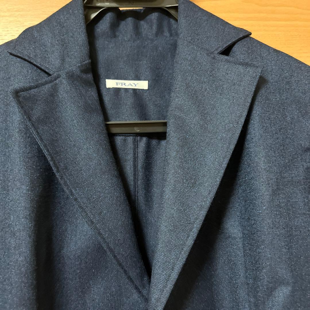 FRAY フライ 紺無地 ネイビー ジャケット NVY