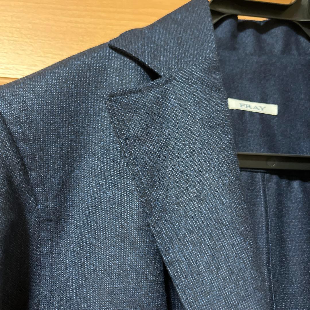 FRAY フライ 紺無地 ネイビー ジャケット NVY