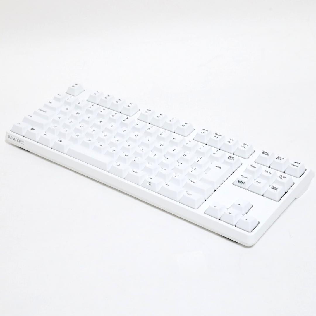 東プレ REALFORCE R4 キーボード R4HC21 リアルフォース 白