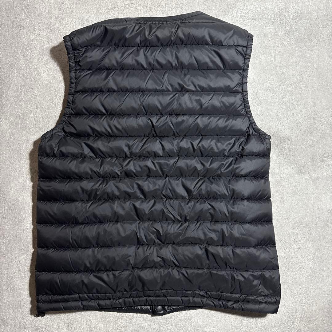 DANTON ブラック ダウンベスト 38