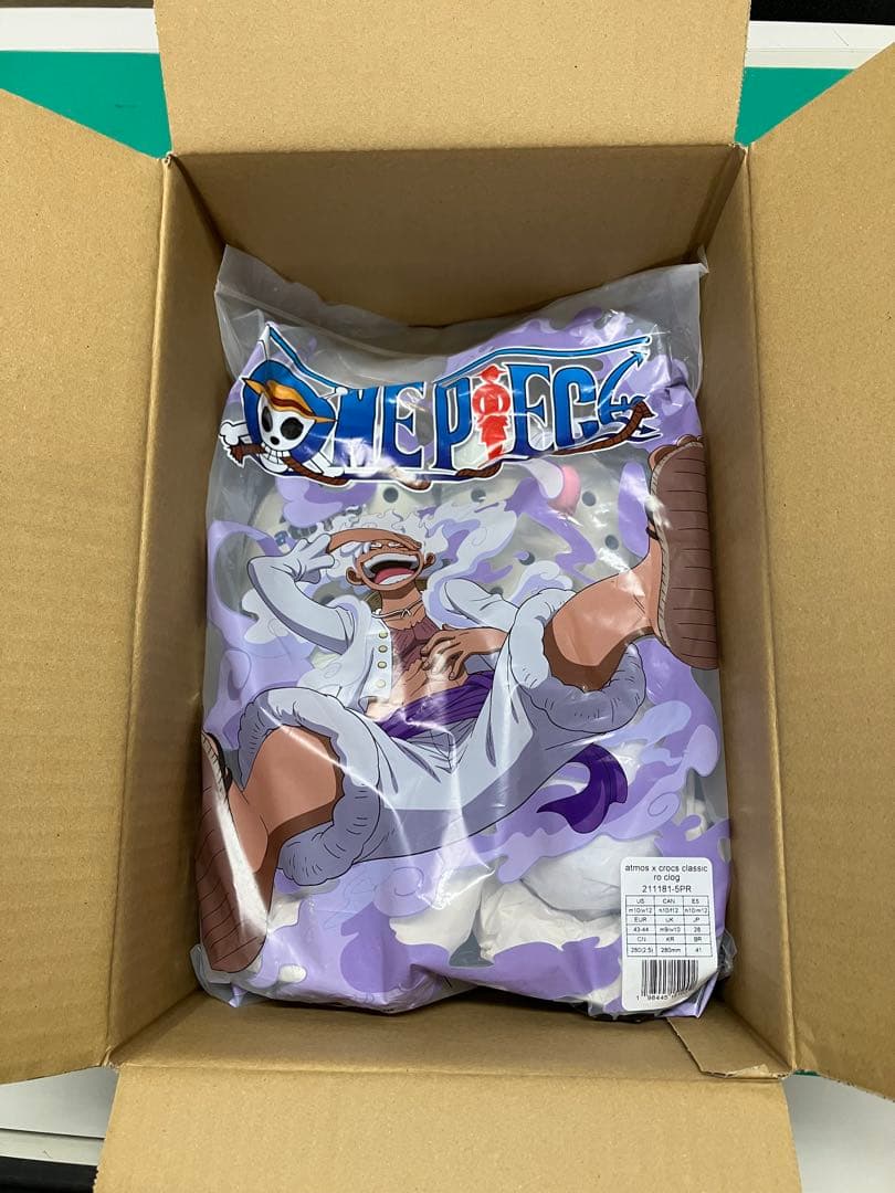 クロックス crocs × ONE PIECE × atmos Gear5 28
