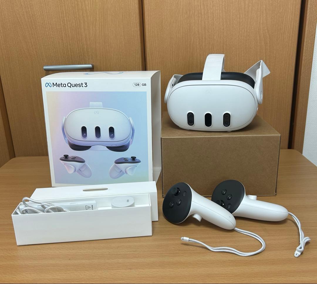  Quest 3 (128GB)とM3 PROヘッドストラップ　のセット