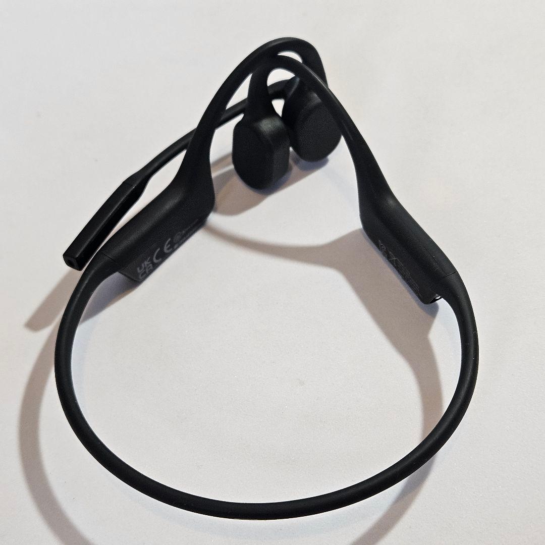 Shokz OpenComm 骨伝導ヘッドセット C102 ブラック 動作確認済