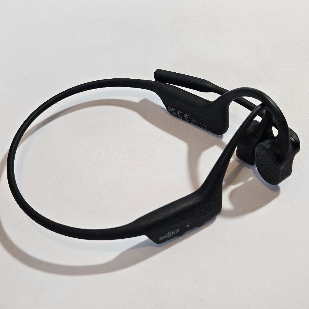 Shokz OpenComm 骨伝導ヘッドセット C102 ブラック 動作確認済