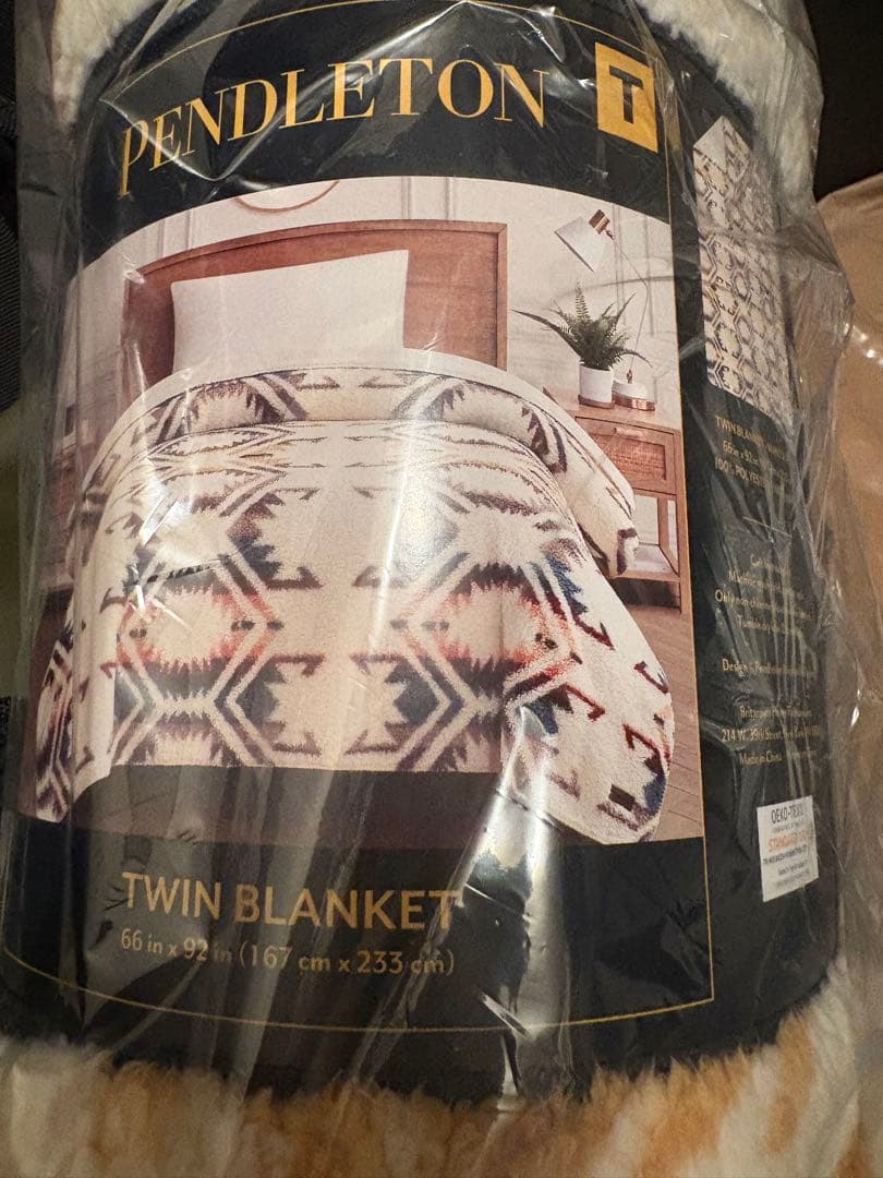 新品未使用 PENDLETON TWIN BLANKET ペンドルトン
