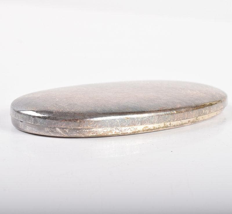 純銀　鎚目　楊枝入　小物入　約40g　C　R4124