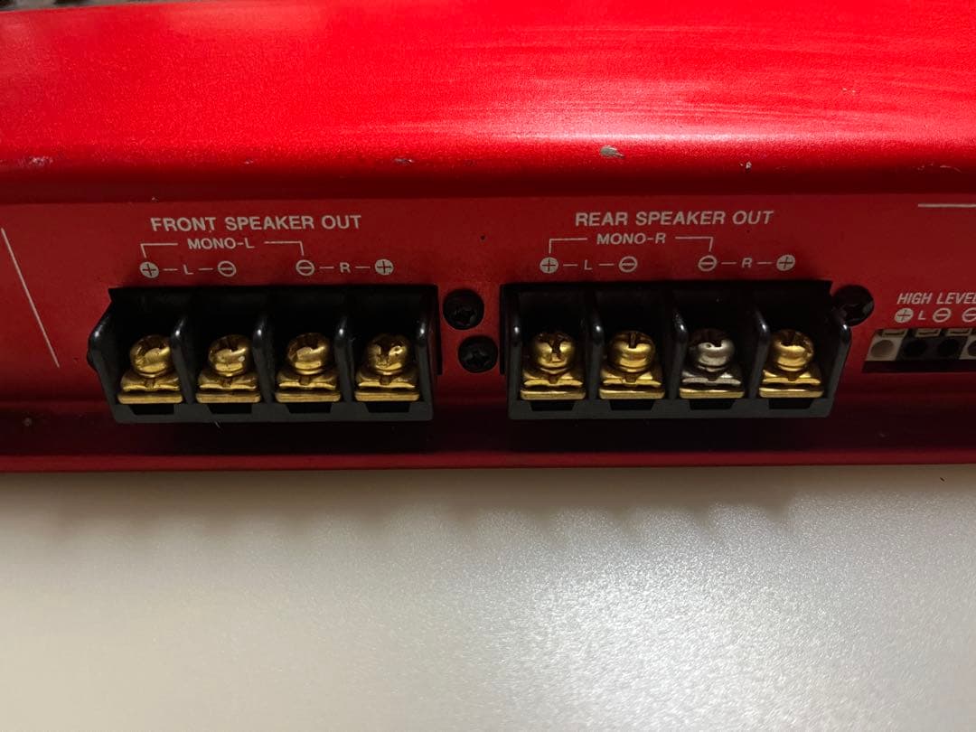 SONY パワーアンプ　Xplod XM-405EQX