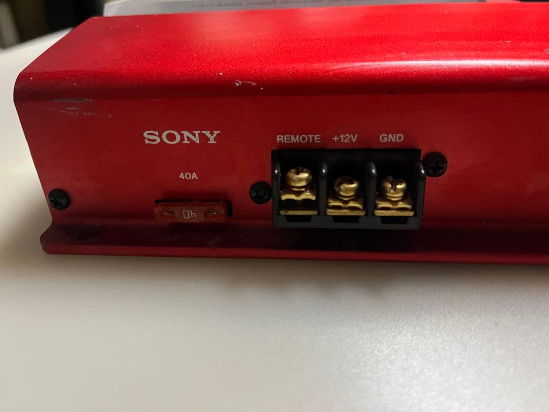 SONY パワーアンプ　Xplod XM-405EQX