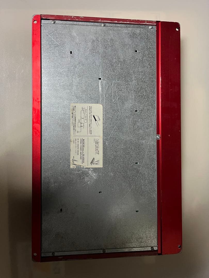 SONY パワーアンプ　Xplod XM-405EQX