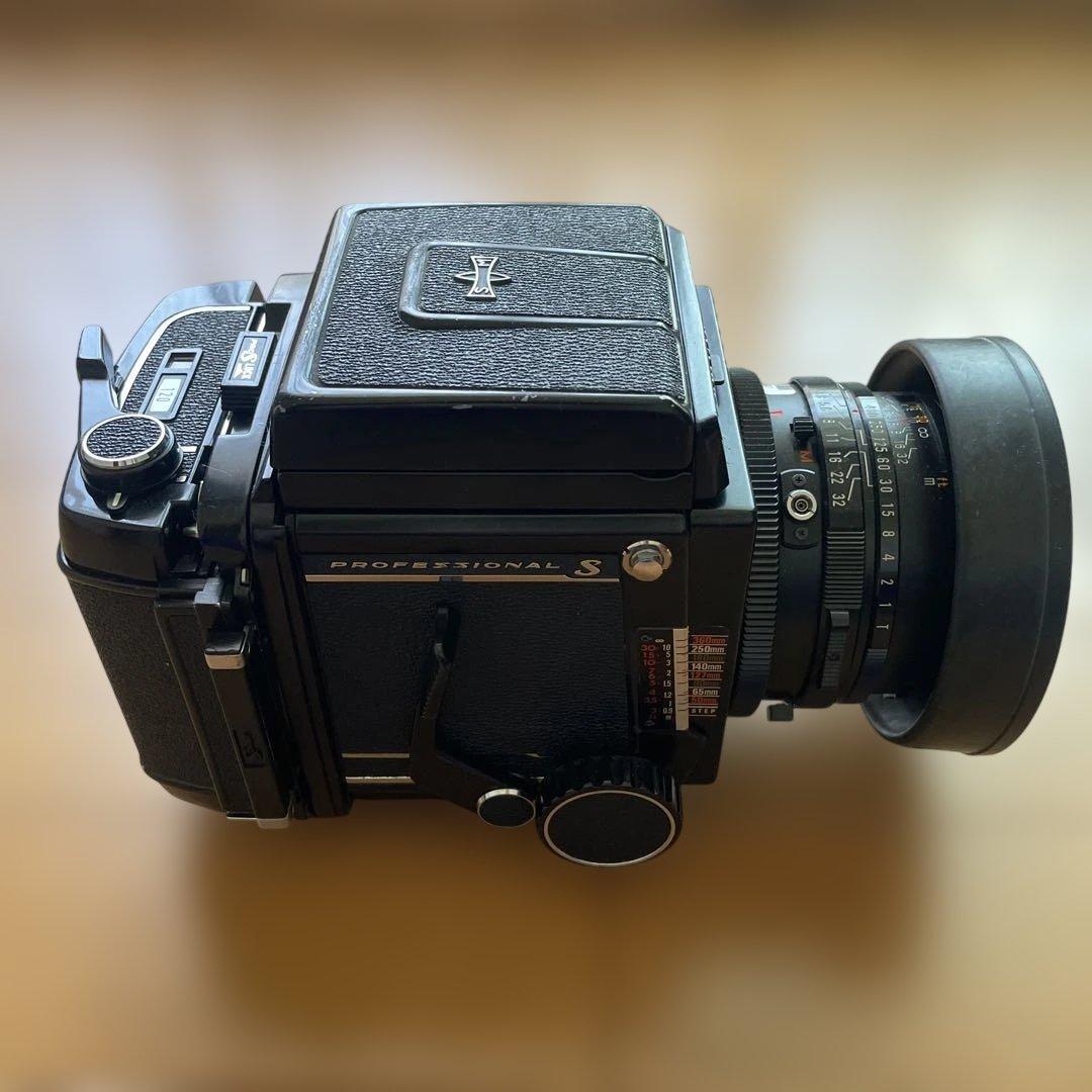 フィルムカメラ MAMIYA RB67 Pro-S + SEKOR C 127mm 3.8