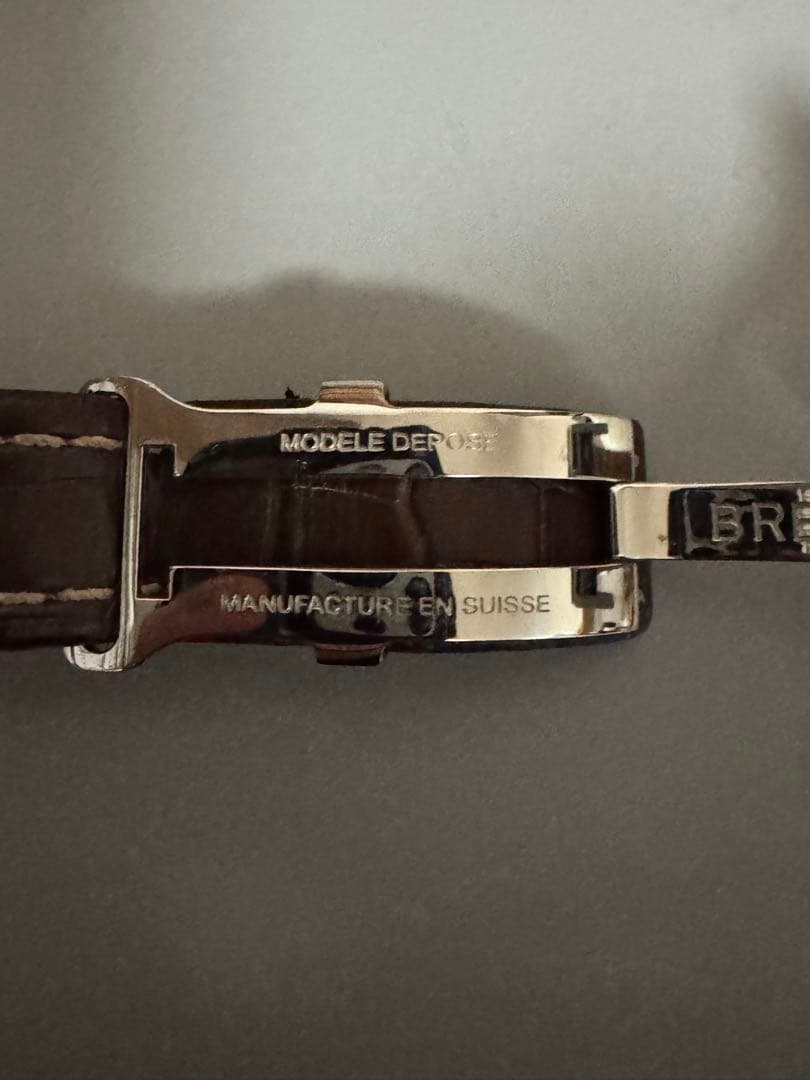 BREITLING ブラウンレザーベルト