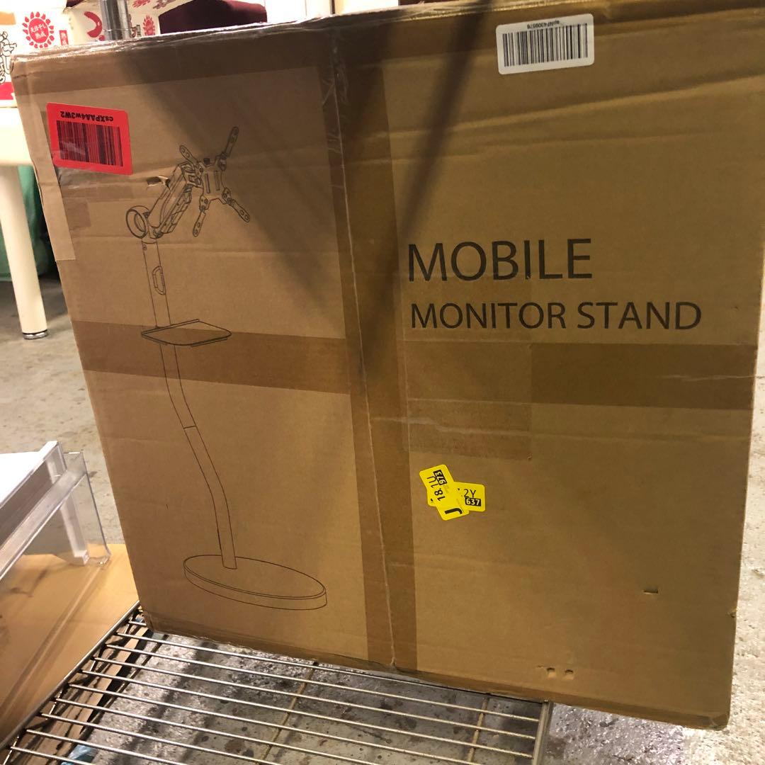 MOUNTUP モニターアーム 36インチ対応 mu1105-w-07 テレビ台