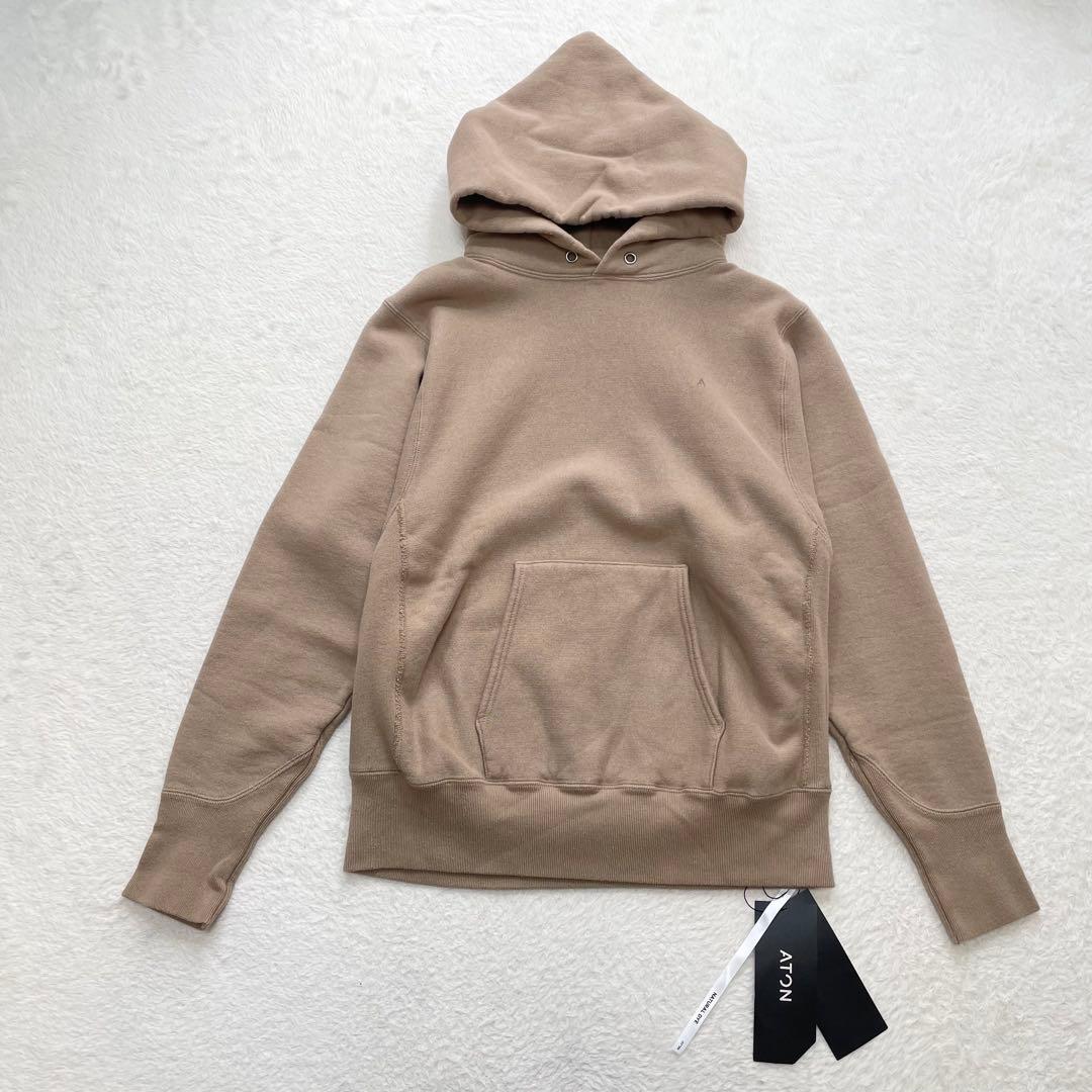 【新品未使用】エイトン　ナチュラルダイ裏毛フーディー　パーカー　日本製（9927