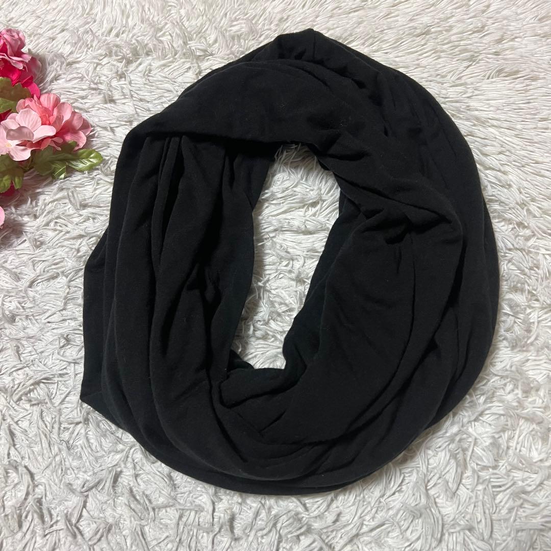 【希少】Yohji Ｙamamoto ヨウジヤマモト　スヌード　ブラック　黒