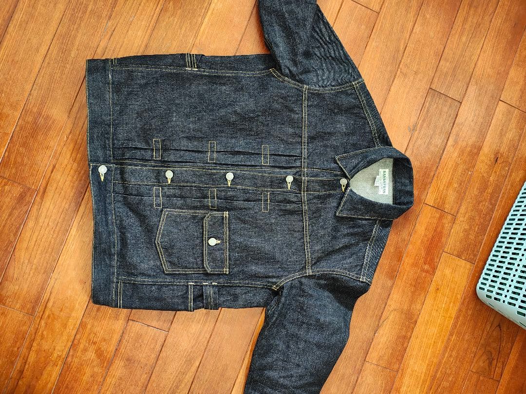 sassafras ササフラス　ガーデナージャケット　インディゴ