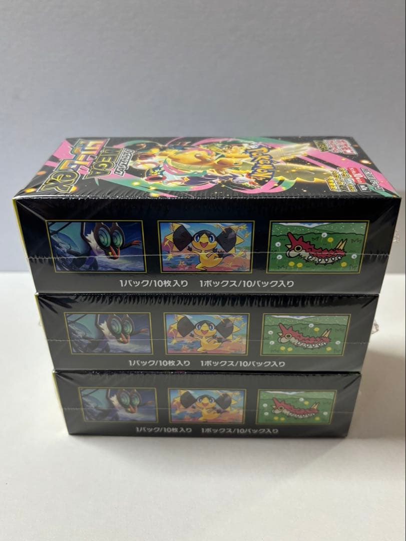 ポケモンカード　MEGAドリームex　3BOX シュリンク付き