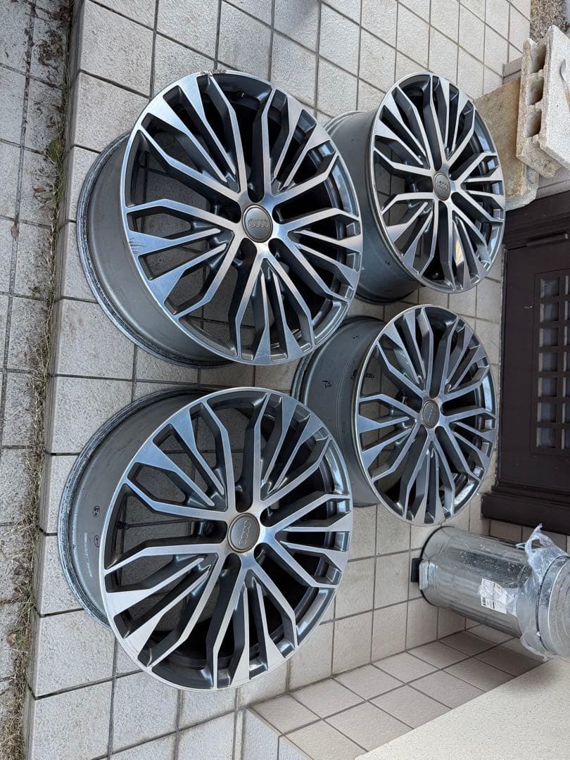 （送料込）鍛造 【軽量】アウディ A6 純正 Sラインパッケージ20インチ4本