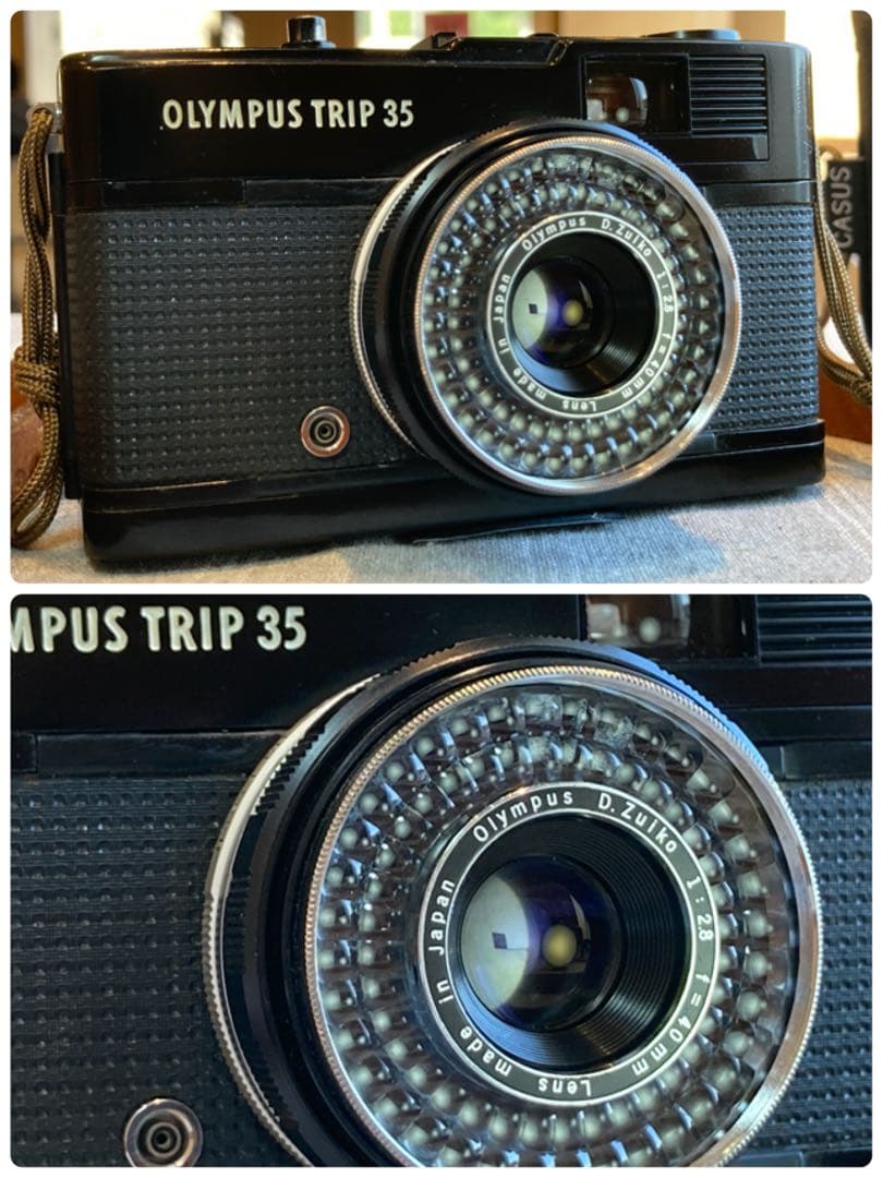 オリンパス trip35 ブラック★作例多数★完動品・美品・整備品