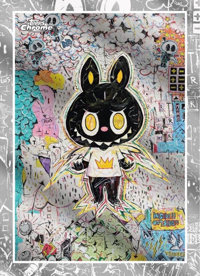 その他 2025 Topps Chrome Labubu 1box