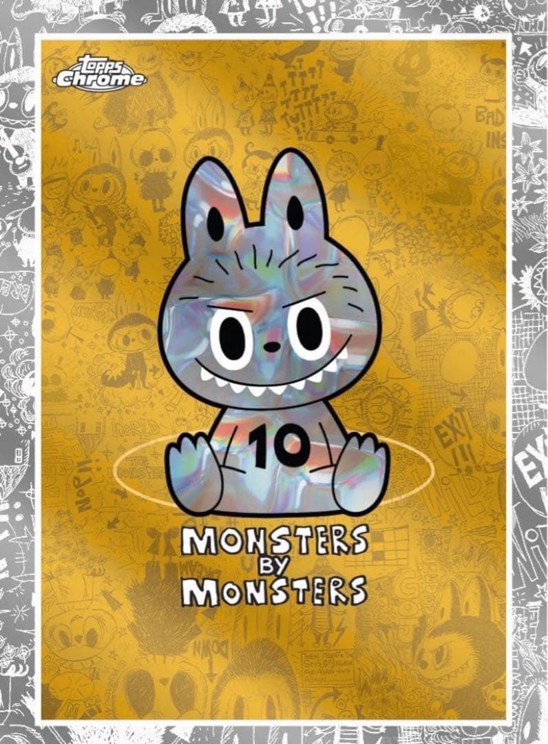 その他 2025 Topps Chrome Labubu 1box