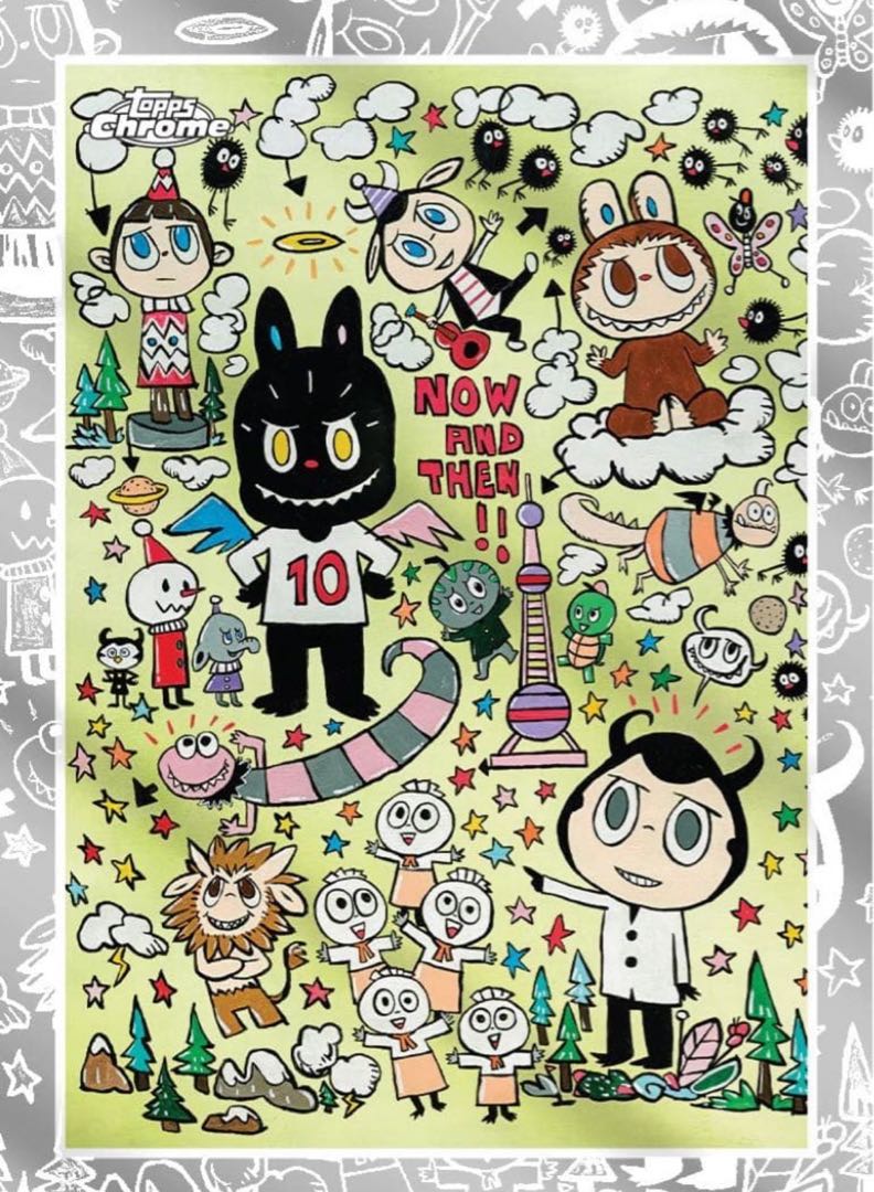 その他 2025 Topps Chrome Labubu 1box