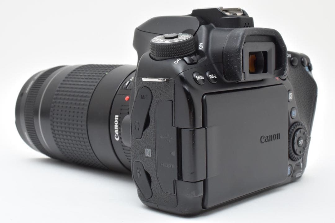 一眼レフカメラCanon EOS 80D望遠レンズセット/EF75-300mm