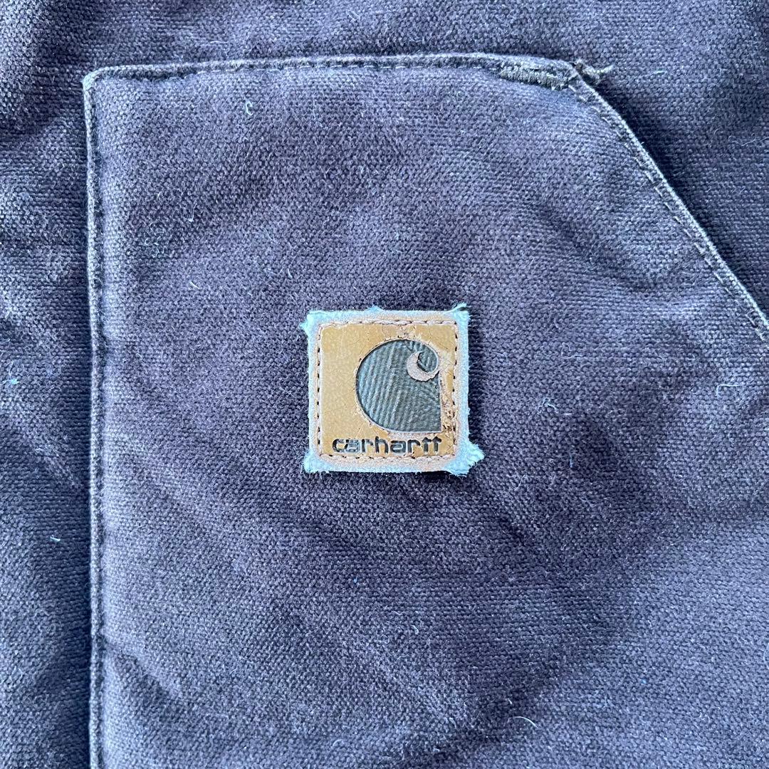 carhartt vtg ダックベスト V02 DKB L★USA★フェード