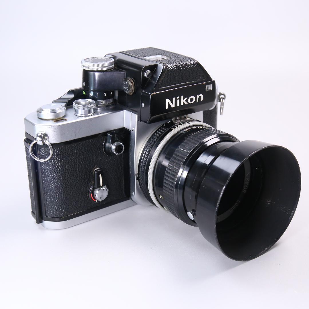 ☆初期F革☆動作OK Nikon F2 AI改 50mm F2 ＃411