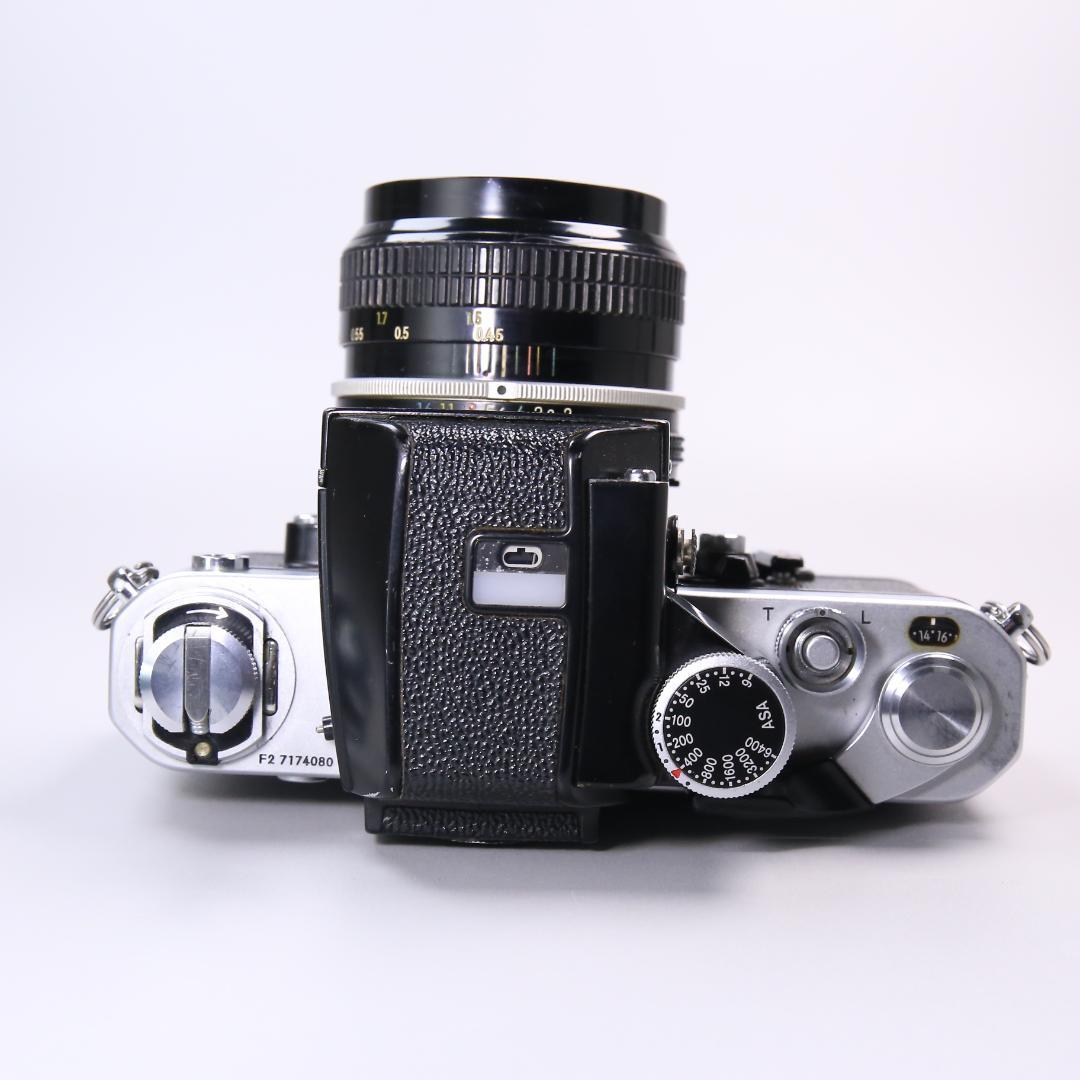 ☆初期F革☆動作OK Nikon F2 AI改 50mm F2 ＃411