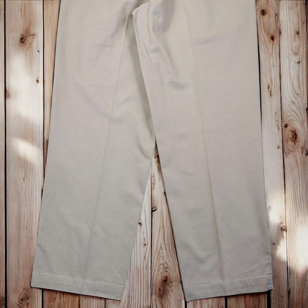 01M574◯ 90s RALPH LAUREN ツータック ワイド スラックス