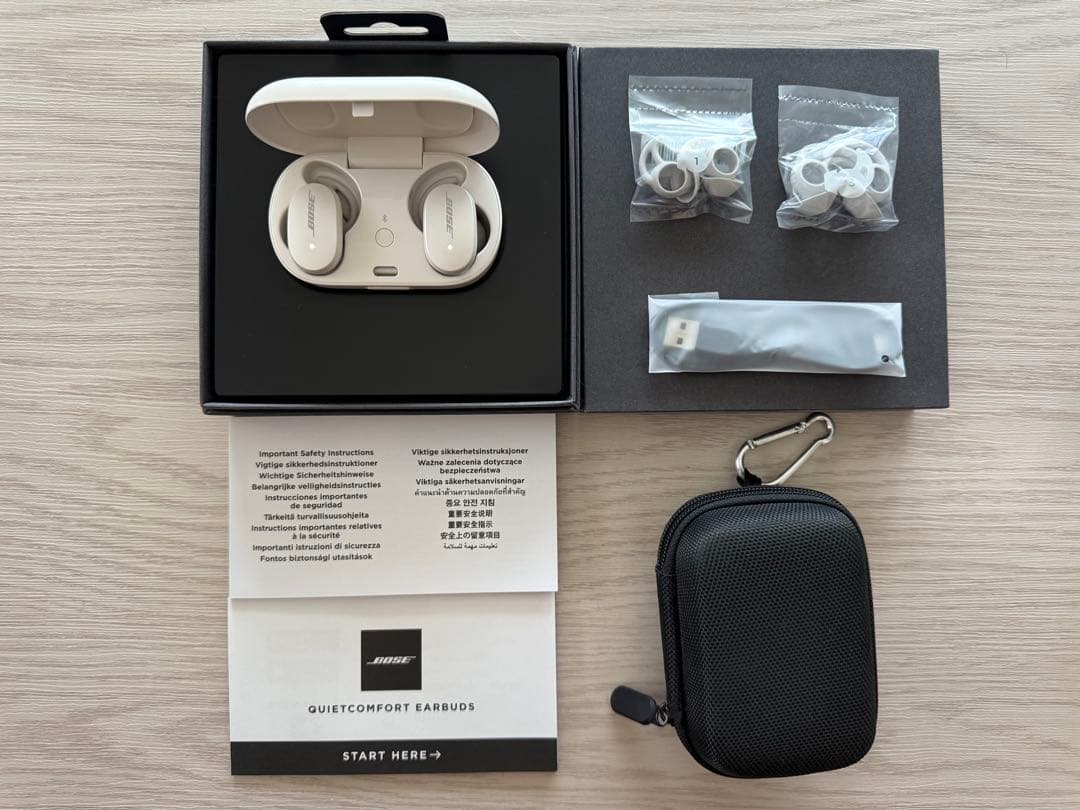 【お値下しました！】Bose QuietComfort Earbuds ホワイト